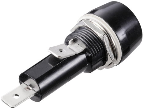 Biztosíték tartó 15 A 250 V/AC 6,3 x 32 mm, Tru Components 2. kép