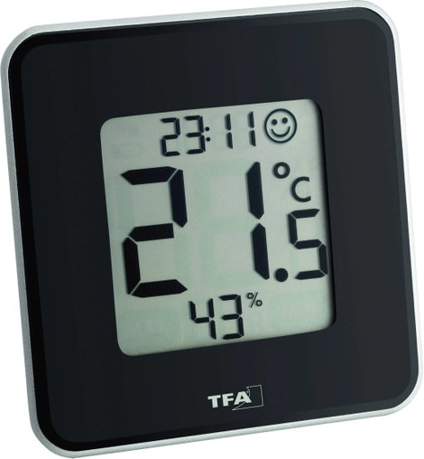 Digitális hőmérő és páratartalom mérő, TFA Style 30.5021.01