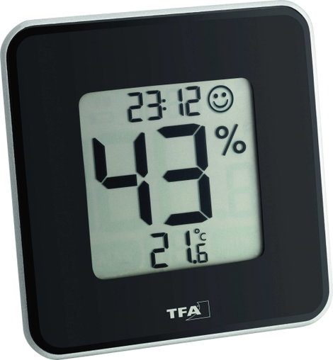 Digitális hőmérő és páratartalom mérő, TFA Style 30.5021.01 2. kép