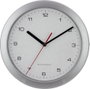 Analóg rádiójel vezérelt falióra, Ø 25 cm, ezüst 6. bélyegkép