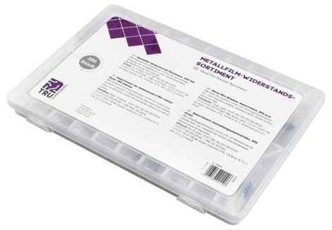 Fémréteg ellenállás készlet, 390 db, Tru Components 3. kép