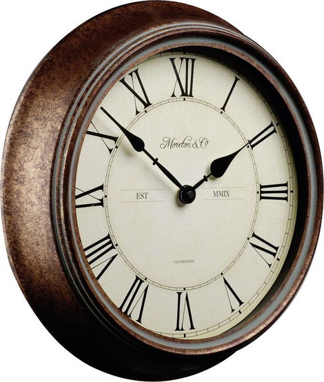 Analóg kvarc falióra, vízhatlan, beltéri/kültéri, Ø 36 cm, Techno Line WT 7006 2. kép