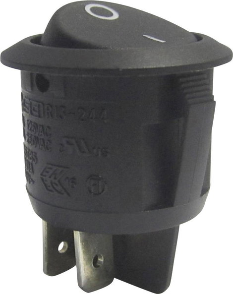 Billenőkapcsoló R13-244A-02 fekete, Tru Componets