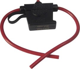 Autós, késes biztosítéktartó Állapotjelzővel, lapos biztosíték 30 A 24 V/DC TRU COMPONENTS TC-R3-59A