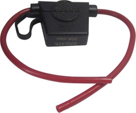 Autós, késes biztosítéktartó, lapos biztosíték 30 A 32 V/DC TRU COMPONENTS TC-Wire 12AWG R3-47A