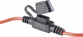 Autó biztosítéktartó Alkalmas Mini lapos biztosíték 30 A 32 V/DC TRU COMPONENTS TC-Mini FK1