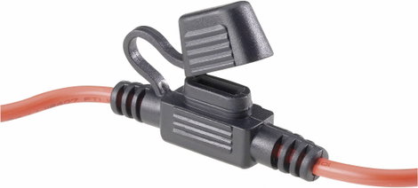 Autó biztosítéktartó Alkalmas Mini lapos biztosíték 30 A 32 V/DC TRU COMPONENTS TC-Mini FK1