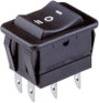Billenőkapcsoló 250 V/AC 16 A 2x BE/KI/BE 30 x 22 mm, Arcolectric H1570 VB AAA bélyegkép