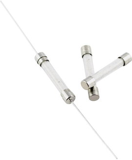 Üvegcsöves biztosíték, Tru Components 5 x 30 mm, 1,6A, 500V