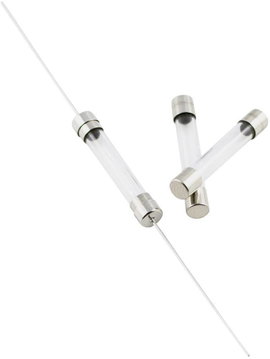Üvegcsöves biztosíték, Tru Components 5 x 30 mm, 500 mA, 500V