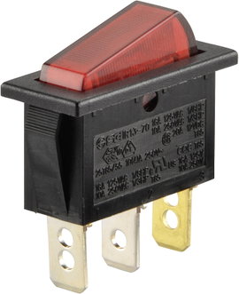 Billenőkapcsoló R13-70B-01, piros, 250VAC, Tru Componets