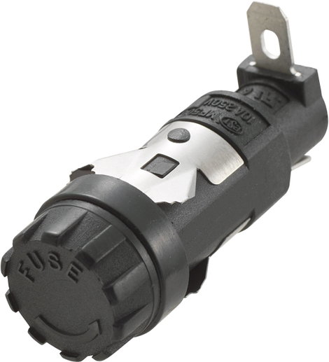Biztosíték tartó 5,2X20 mm, Tru Components MF-500H