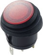 Vízálló billenőkapcsoló IP65 12 V/DC 20 A, piros, Tru Componets R13-112B8W 1587917 bélyegkép