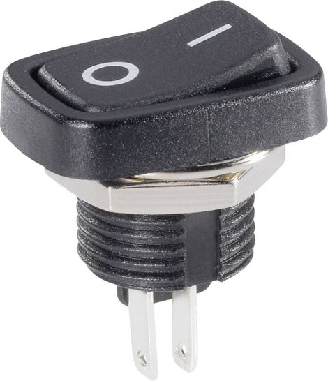 Billenőkapcsoló R13-213A-03 fekete, Tru Componets