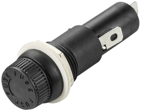 Biztosíték tartó 5 x 20 mm, Tru Components 1587908