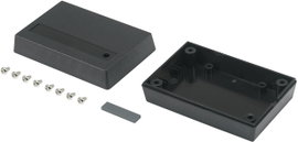 Univerzális műszerdoboz 88 x 58 x 30 mm, ABS, fekete, Tru Components 98003C11