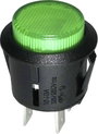 Kapcsoló 250 V/AC 1.5 A 1 x KI/BE TRU COMPONENTS TC-R13-523BL-05GN Reteszelő bélyegkép
