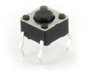 Nyomógomb 50mA 12V/DC 1,5mm, Tru Components bélyegkép
