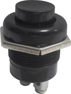 Gépjármű nyomógomb 24 V/DC 10 A 1 x KI/(BE) Nyomó TRU COMPONENTS TC-A2-5A