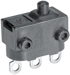 Szubminiatűr pillanatkapcsoló IP 40