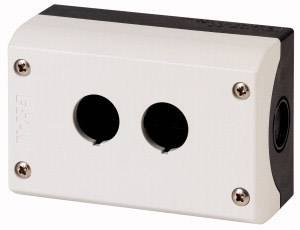 Eaton M22-I2 Tokozat 2 beépítési hely, Talajrögzítéshez (Ø x Ma) 22 mm x 80 mm Antracit 1 db