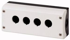 Eaton M22-I4 Tokozat 4 beépítési hely, Talajrögzítéshez (Ø x Ma) 22 mm x 80 mm Antracit 1 db