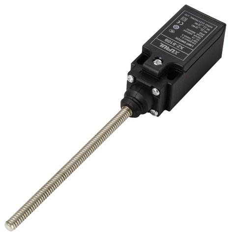 Végálláskapcsoló 250 V/AC 10 A Rugós rúd Nyomó TRU COMPONENTS XZ-9/109 IP65 1 db 2. kép