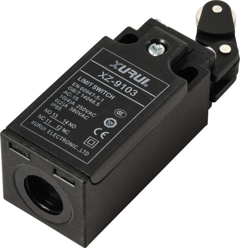 Végálláskapcsoló 250 V/AC 10 A Görgős kar Nyomó TRU COMPONENTS XZ-9/103 IP65 1 db
