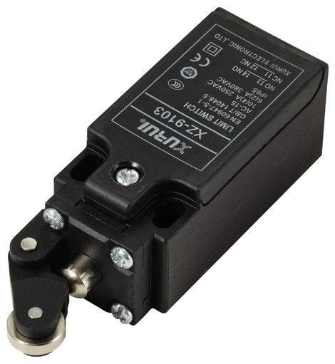 Végálláskapcsoló 250 V/AC 10 A Görgős kar Nyomó TRU COMPONENTS XZ-9/103 IP65 1 db 2. kép