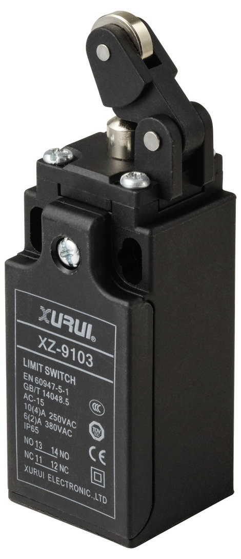 Végálláskapcsoló 250 V/AC 10 A Görgős kar Nyomó TRU COMPONENTS XZ-9/103 IP65 1 db 3. kép