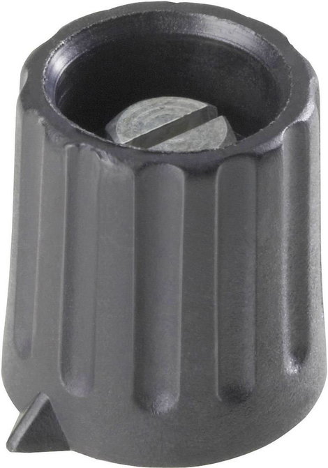 Műanyag forgatógomb, Tru Components 15 x 6,35 mm