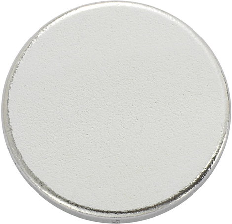 Mágneslap TRU COMPONENTS N35-3502 Ezüst (Ø) 15 mm Tartalom: 1 db