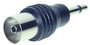Jack - RCA átalakító adapter (3.5 mm mono Jack dugó - Koax aljzat) fekete színű Tru Components 15598 bélyegkép