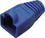 Törésgátló RJ45 csatlakozó dugóhoz, CAT6a, kék, egyenes, TRU COMPONENTS 1582539 bélyegkép