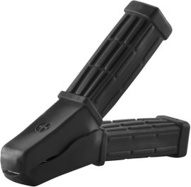 Töltő csipesz, 80A, fekete, Tru Components