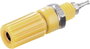 Laborcsatlakozó, sárga, 10 A, Tru Components bélyegkép