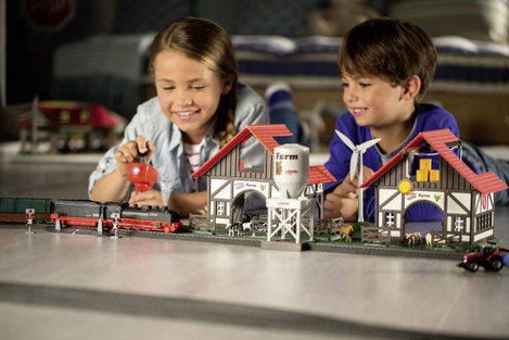 Falusi udvar építőkészlet, Märklin 72212 H0 8. kép