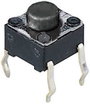 Mini impulzus nyomógomb 2mm 50V/50mA, T602, fekvő bélyegkép