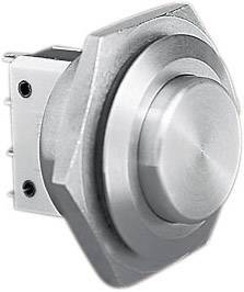 Vandálbiztos nyomógomb, 250V/AC, 5A, Bulgin MP0038/2