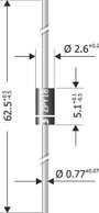 Zener dióda 1,3 W ZPY39, Tru Componets 1581954 2. bélyegkép