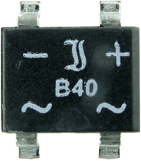 Híd egyenirányító TRU COMPONENTS TC-ABS2 200 V 0.8 A Egyfázisú