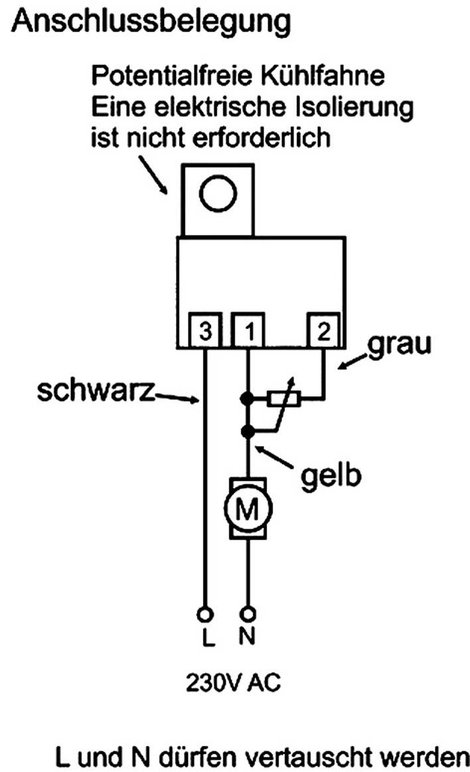 TRU COMPONENTS Fordulatszám- és teljesítmény szabályozó 1570778 230 V/AC 15 A 200 W 3. kép