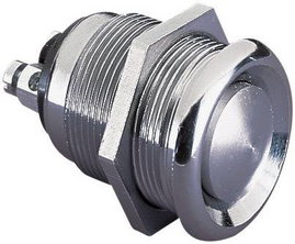 Vandálbiztos nyomógomb 1A/50V, 22 MM