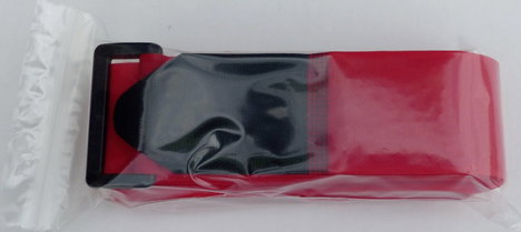 Tépőzár bőrönd pánt Pánttal Bolyhos és horgos fél Piros TRU COMPONENTS 922-1339-Bag 2. kép