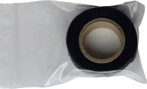 Tépőzáras kábelkötöző, tépőzáras szalag 1000 mm x 20 mm Fekete TRU COmPONENTS 910-330-Bag