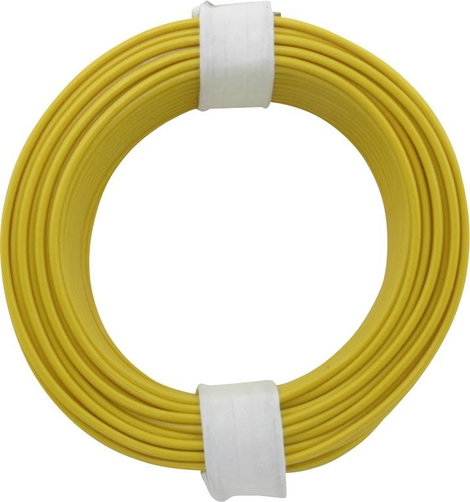 Kapcsolóvezeték 1 x 0.20 mm² Sárga BELI-BECO D 105/10 10 m