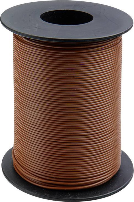 Kapcsolóvezeték 1 x 0.20 mm² Barna BELI-BECO D 105/100 100 m