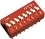 APEM NDS-04-V NDS-04-V DIP kapcsoló Pólusszám 4 Standard 1 db bélyegkép