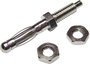 Banándugó Dugó, egyenes Tű átmérő: 4 mm Ezüst TRU COMPONENTS TC-R8-B2H 2. bélyegkép
