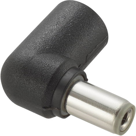 DC adapter 5,5 x 2,1 mm - 5,8 x 2 mm, 90°, Tru Components